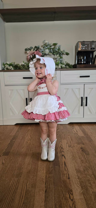 STRAWBERRY SCARLETT BONNET RTS
