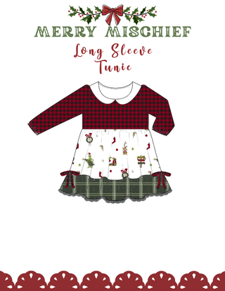 LONG SLEEVE TUNIC {BUILD YOUR OWN PLAYSET ENCHANTED CHRISTMAS} PREORDER