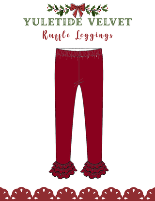 RUFFLE LEGGINGS {BUILD YOUR OWN PLAYSET ENCHANTED CHRISTMAS } PREORDER