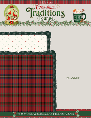 BLANKET [CHRISTMAS TRADITIONS) PREORDER