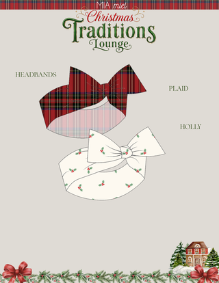 HEADBAND {CHRISTMAS TRADITIONS} PREORDER