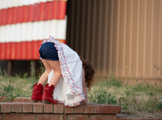 STAR STRUCK SUNDRESS AND BLOOMERS  RTS