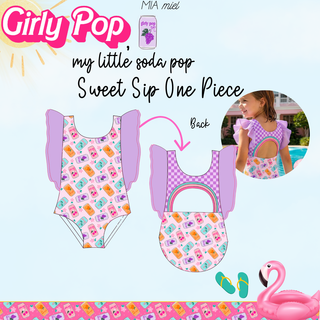 SWEET SIP ONE PIECE  {Girly Pop} RTS