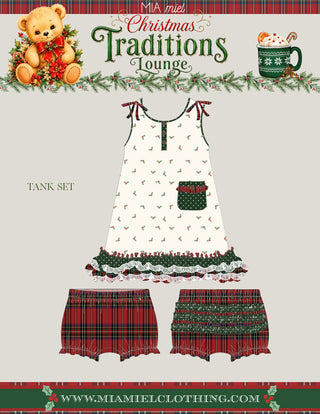 TANK NIGHTGOWN [CHRISTMAS TRADITIONS) PREORDER