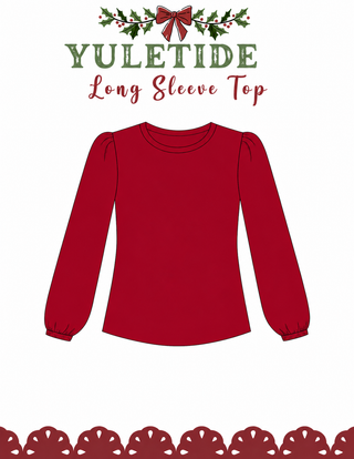 LONG SLEEVE TOP {BUILD YOUR OWN PLAYSET ENCHANTED CHRISTMAS } PREORDER