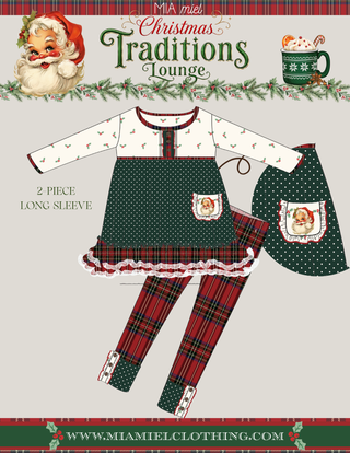 LONG SLEEVE 2-PIECE [CHRISTMAS TRADITIONS) PREORDER