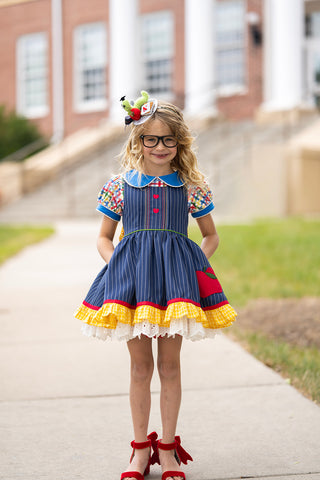 HONOR ROLL PINAFORE BRIGHT MINDS {BACK TO SCHOOL COLLECTION} PREORDER