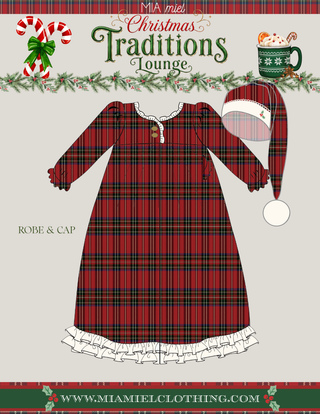 GIRLS ROBE AND CAP [CHRISTMAS TRADITIONS) PREORDER