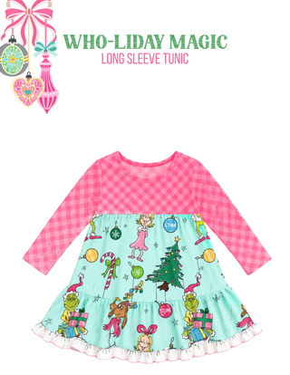 LONG SLEEVE TUNIC {BUILD YOUR OWN PLAYSET MERRY & MAGIC} PREORDER