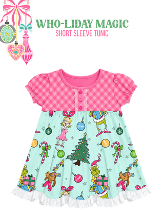 SHORT SLEEVE TUNIC {BUILD YOUR OWN PLAYSET MERRY & MAGIC} PREORDER