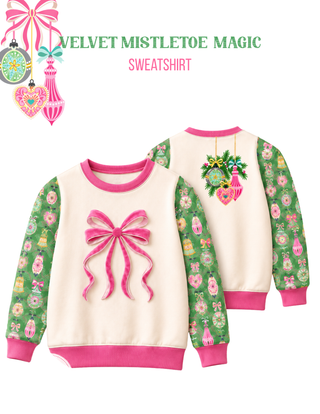 MOM SWEATSHIRT {BUILD YOUR OWN PLAYSET MERRY & MAGIC} PREORDER