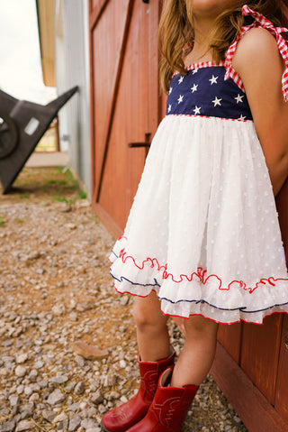 STAR STRUCK SUNDRESS AND BLOOMERS  RTS