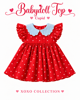 BABYDOLL TOP {XOXO COLLECTION} PREORDER