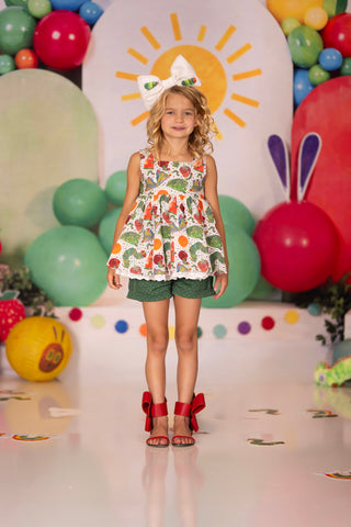 LINEN TUNIC SET THE VERY HUNGRY CATERPILLAR  2.0 R