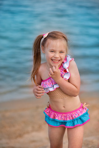 RUFFLE BIKINI- SPRINKLED COLLECTION RTS