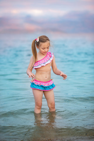 RUFFLE BIKINI- SPRINKLED COLLECTION RTS