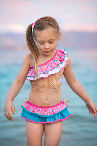 RUFFLE BIKINI- SPRINKLED COLLECTION RTS