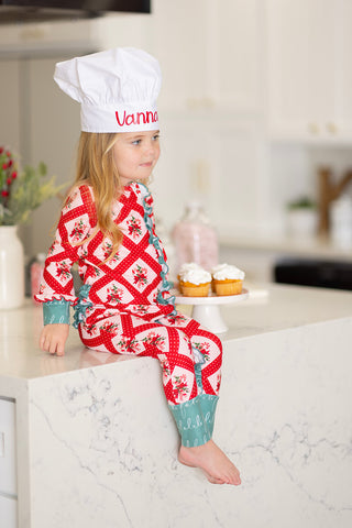 CHRISTMAS CAROL CANDY CANE LAYETTE RTS