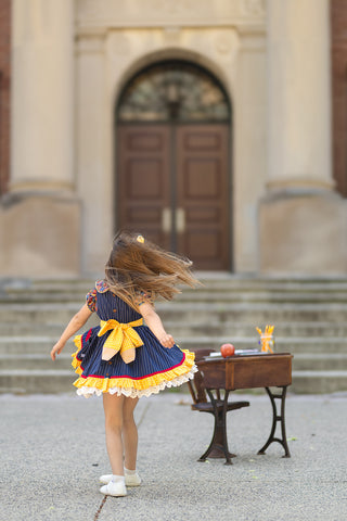 HONOR ROLL PINAFORE BRIGHT MINDS {BACK TO SCHOOL COLLECTION} PREORDER