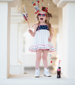 STAR STRUCK SUNDRESS AND BLOOMERS  RTS