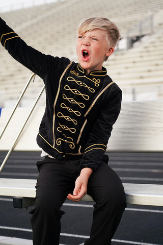 LAND OF SWEETS 2 NUTCRACKER UNISEX BLACK JACKET RTS