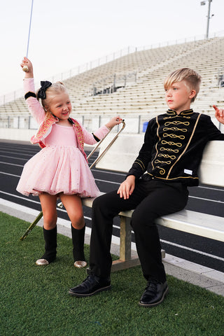 LAND OF SWEETS 2 NUTCRACKER UNISEX BLACK JACKET RTS