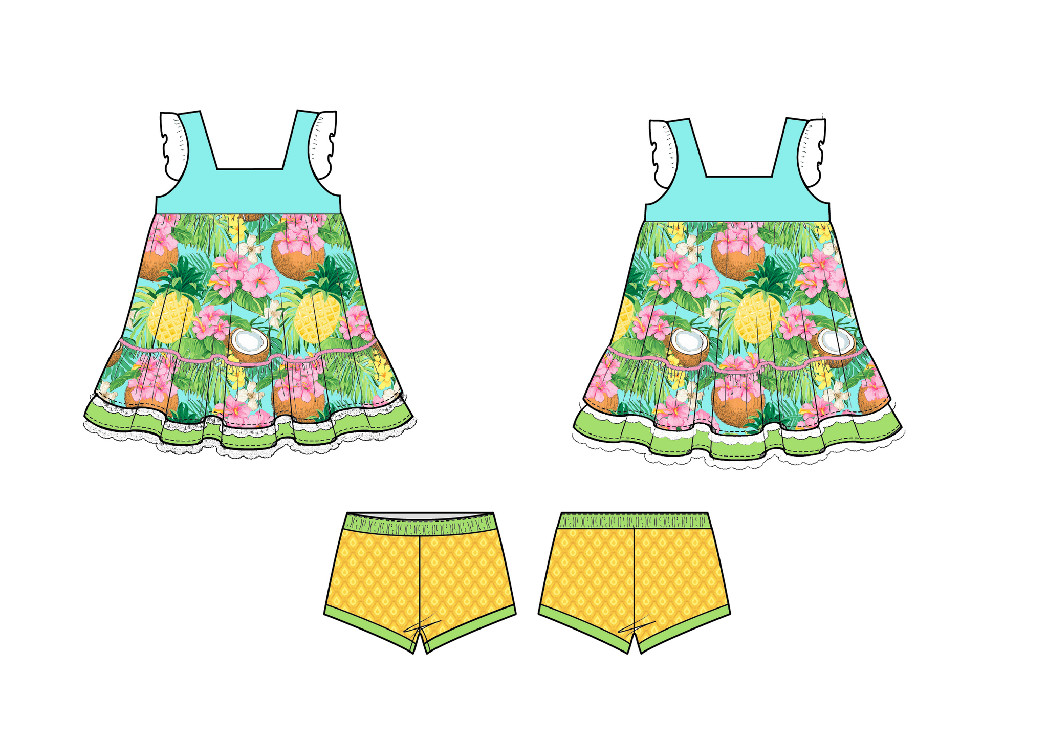 Friendship sets mia miel clothing