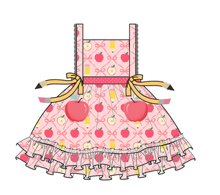 BOW & TELL PINAFORE SET RTS