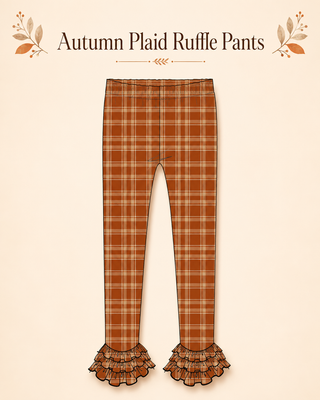 THANKSGIVING RUFFLE PANTS {BUILD YOUR OWN PLAYSET THANKSGIVING} PREORDER