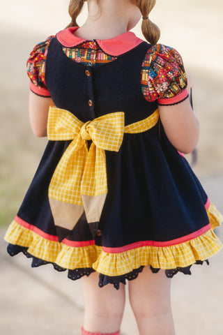 HONOR ROLL PINAFORE {BACK TO SCHOOL COLLECTION} RTS