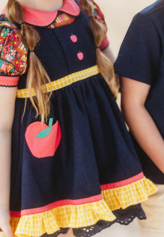 HONOR ROLL PINAFORE {BACK TO SCHOOL COLLECTION} RTS