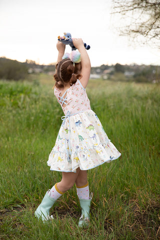 PREHISTORIC PARTY KNIT DRESS RTS