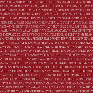 LONG SLEEVE NIGHTGOWN {TWAS THE NIGHT BEFORE CHRISTMAS} RTS