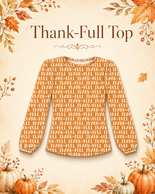 LONG SLEEVE SHIRT {BUILD YOUR OWN PLAYSET THANKSGIVING} PREORDER