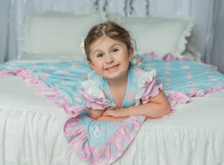 PREORDER MERMAID & NARWHAL BLANKET RTS