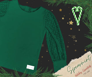 SPEARMINT COOKIES LONG SLEEVE ESSENTIALS RTS